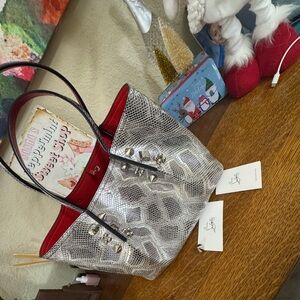 Christian Louboutin Small Cabarock Tote Bag